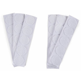 Darice Hook and Loop Circles, 5/8-Inch, White