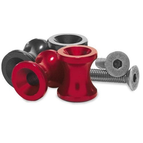 Vortex 8mm Swingarm Spools - Red SP526R by Vortex Racing