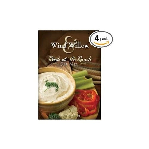 Wind and Willow Back At the Ranch Dip Mix - .82 Ounce (4 Pack)