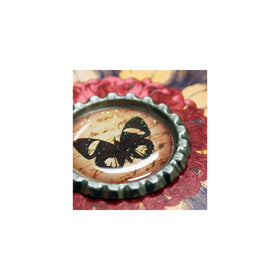 Bottle Cap 1-Inch Glitter Epoxy Dots, Standard