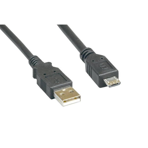 Cablelera USB AM/MICRO B 5 M 6' Cable (ZCCJDLMM-06)