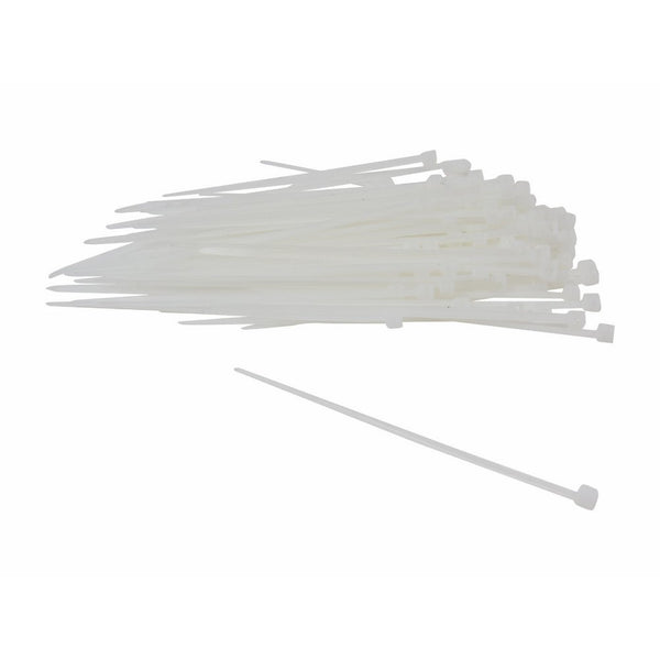 Nippon Labs CT-4MINI-NA 4-Inch Mini Cable Ties Natural 100-Pieces/Bag