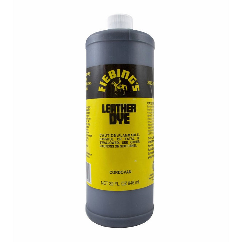 Fiebing's Leather Dye - 32 Ounces, Cordovan