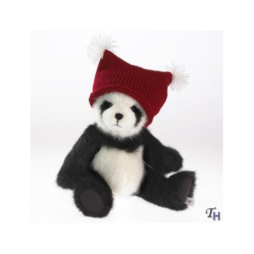 Boyds Plush Holiday Heirloom - Cody the Panda in Knit Hat