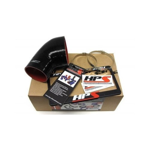 HPS (57-1078-BLK) Black Silicone Post MAF Air Intake Tube for BMW E46 M3