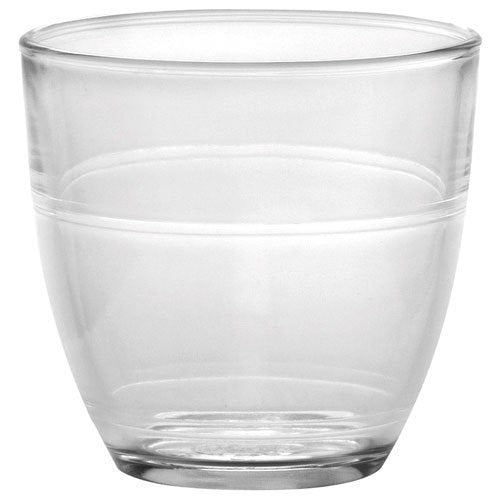 Duralex Made In France Gigogne Glass Tumbler (Set of 6), 3.12 oz, Clear