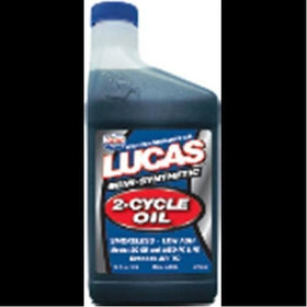 Lucas 10120 semi-synthetic 2-cycle oil 16o z (10120)