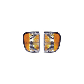 Fits 92 - 07 Ford Full Size Van E150 E250 E350 Cornerlight Cornerlamp Pair Set Driver and Passenger E Series