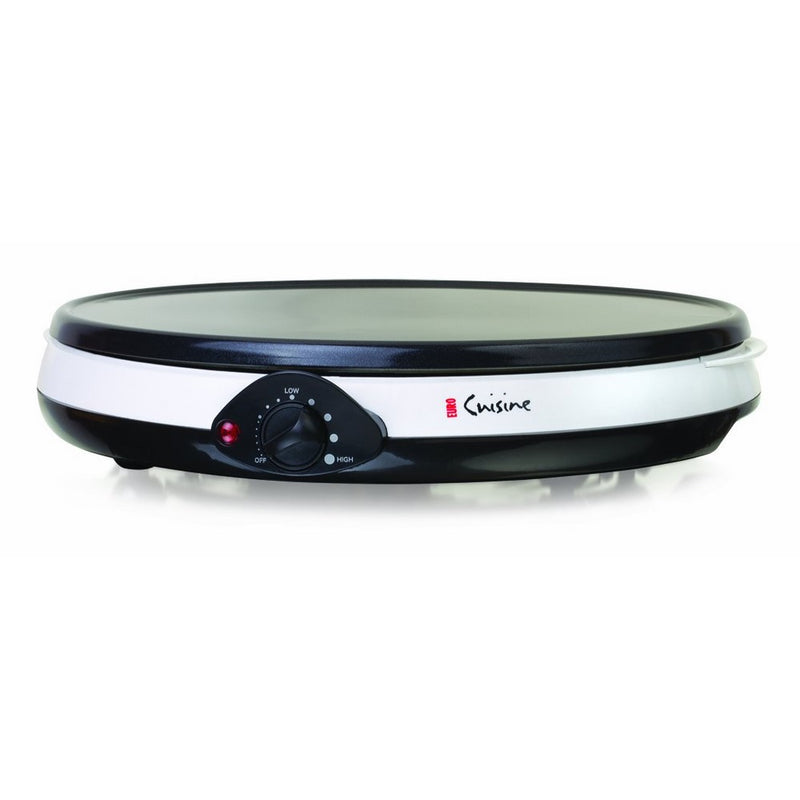 Euro Cuisine CM20 Electric Crepe Maker - PTFE and PFOA Free Non Stick Plate