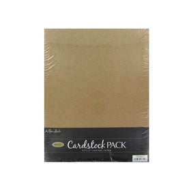Paper Studio Kraft 8.5 x 11 Cardstock Scrapbooking Paper 50 Sheets