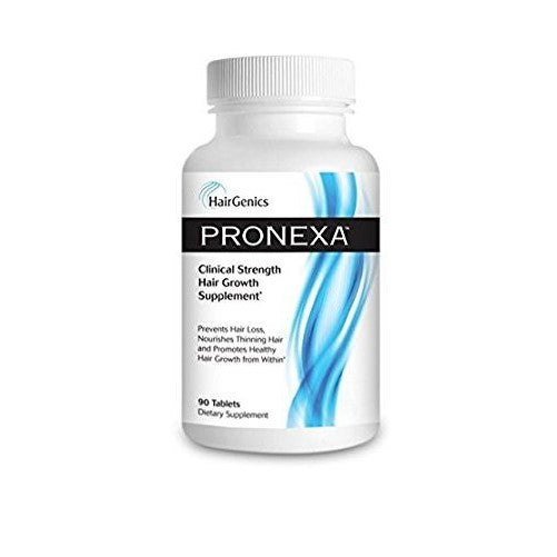 Pronexa by Hairgenics Hair Growth Supplement Prevents Hair Loss, Nourishes Hair, and Helps Regrow Hair with Biotin and Natural DHT Blockers