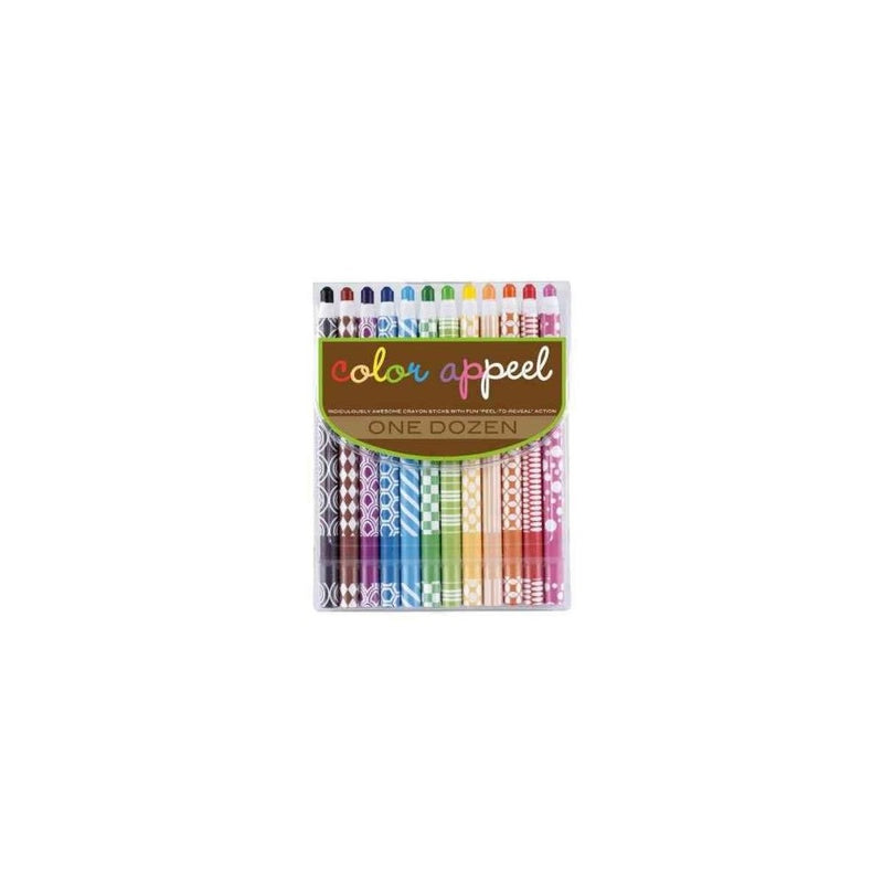 OOLY, Color Appeel Crayon Sticks, Set of 12 (133-55)