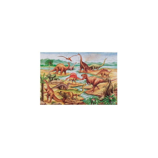 Melissa & Doug Dinosaurs Jumbo Jigsaw Floor Puzzle (48 pcs, 2 x 3 feet)