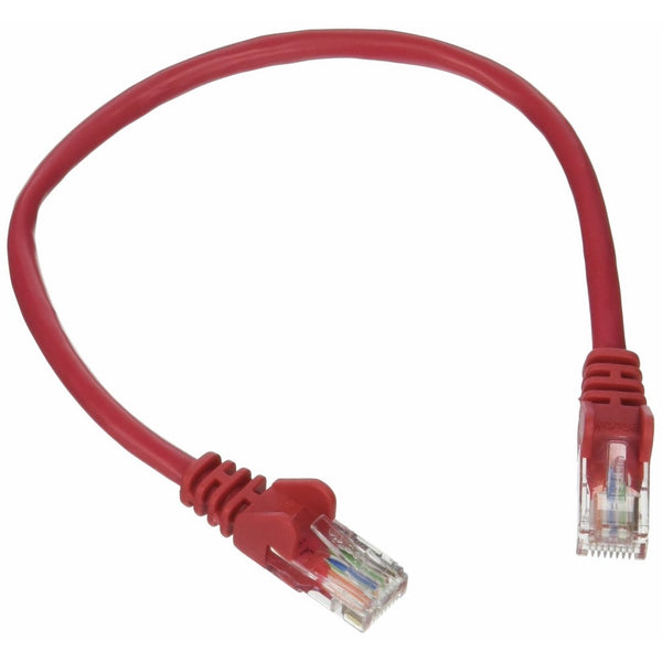 Belkin 1-Foot CAT5e Snagless Patch Cable (Red)