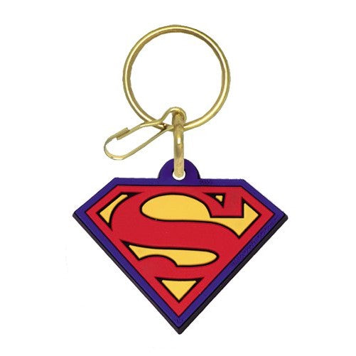 Superman Plastisol Key Chain