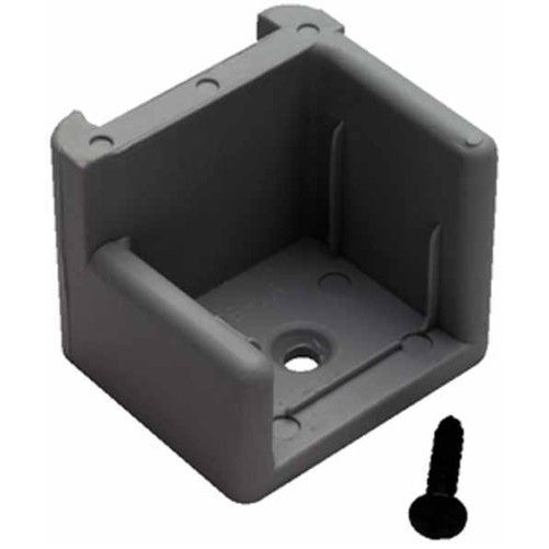 T-H Marine DOOR STOP GRAY W/RIBS RIGHT