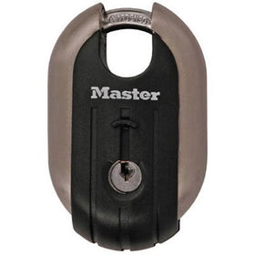 Master Lock 185D Titanium Shrouded Padlock, 1-5/16-inch