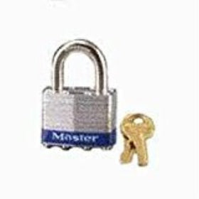 MASTERLOCK CO 7KA-P493 1-1/8" Laminated Padlock - 9/16" Shackle - Keyed Alike to Key #P493
