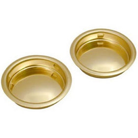 LE JOHNSON 30-3PPK2 2-1/8" Brass Door Pull