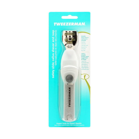 Tweezerman Safety Slide Callus Shaver with Rasp