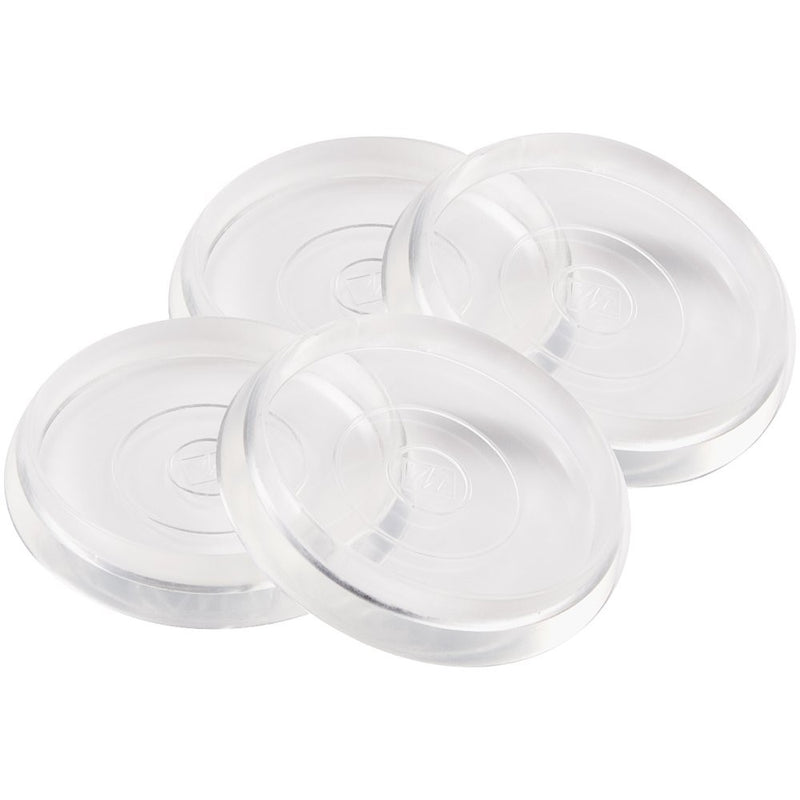 Waxman Consumer Group 4679395n 1-13/16" Clear Round Caster Cup 4 Count