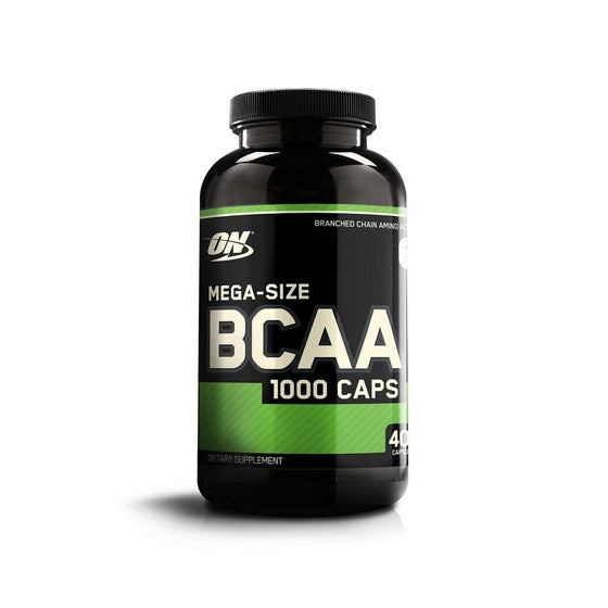 Optimum Nutrition Instantized BCAA Branched Chain Essential Amino Acids Capsules, 1000mg, 400 Count