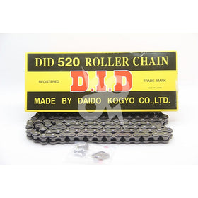 D.I.D 520 Standard Series Chain - 114 Links , Chain Type: 520, Chain Length: 114, Color: Natural, Chain Application: All 520 x 114