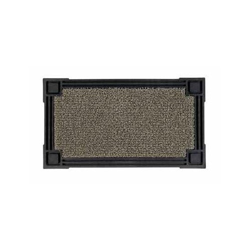 Form & Function Mat 18" X 30" Black, Taupe Astroturf