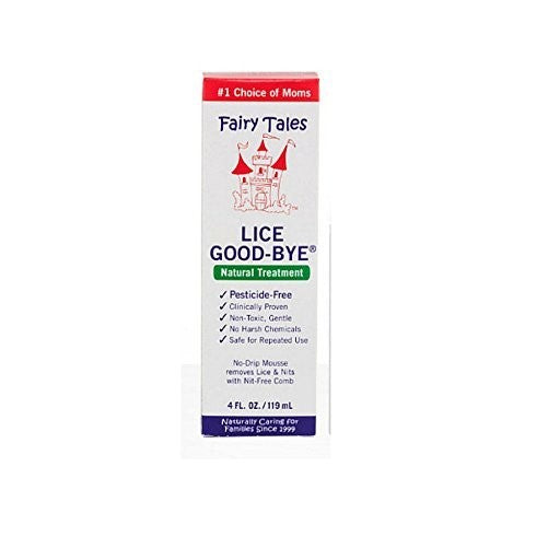 Ft Lice Good Bye Mousse T Size 4z Fairy Tales Lice Good-Bye Treatment 4z