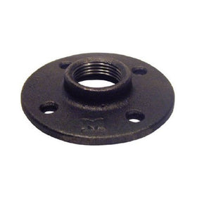 Muellar #521-605HC 1" Black Floor Flange