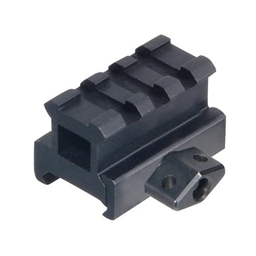 UTG Med-pro Compact Riser Mount, 0.83" High, 3 Slots
