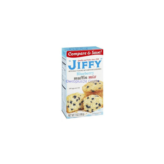 Jiffy Blueberry Muffin Mix 7 oz