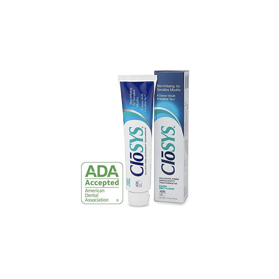 Closys Fluoride Toothpaste, Mild Mint, 7 Ounce