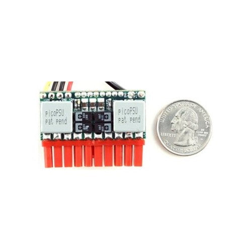 Mini-Box picoPSU-120-WI-25, world's tiniest 12-25V input DC-DC ATX power supply unit (PSU)