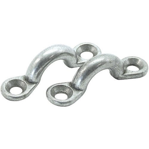 Invincible Marine Stainless Steel Eye Straps, 2-Pack
