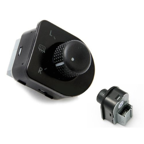 Side Mirror Switch Control Knob with Heat for Volkswagen Golf Jetta Bora Passat B5 GTI R32 NEW Beetle by Femitu