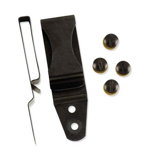 Galco CLP175 1 3/4" Ambidextrous Metal Clip, Black