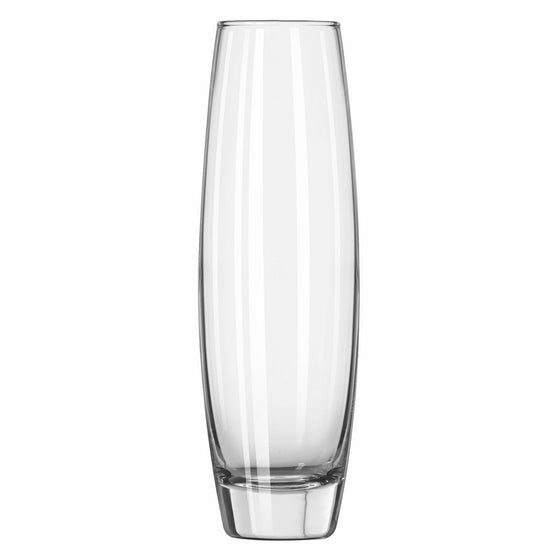 Libbey 7 1/2 Inch Elite Bud Vase in Clear, Set of 12