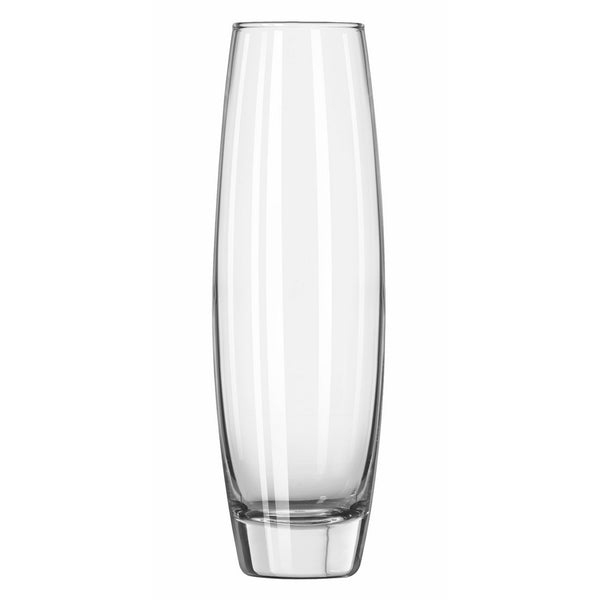 Libbey 7 1/2 Inch Elite Bud Vase in Clear, Set of 12