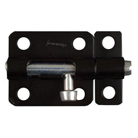2-1/2" Black Barrel Bolt