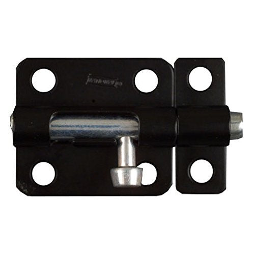 2-1/2" Black Barrel Bolt