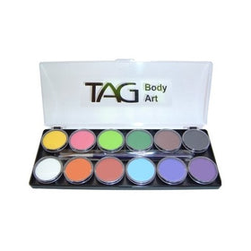 Tag Face Paint Palette Regular 12 Colors