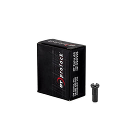 DT Swiss Pro Lock Pro Head 2.0 x 12mm Black Brass Nipple, Box of 100