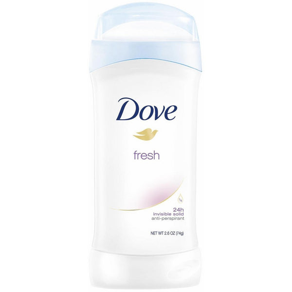 Dove Invisible Solid Deodorant, Fresh - 2.6 oz