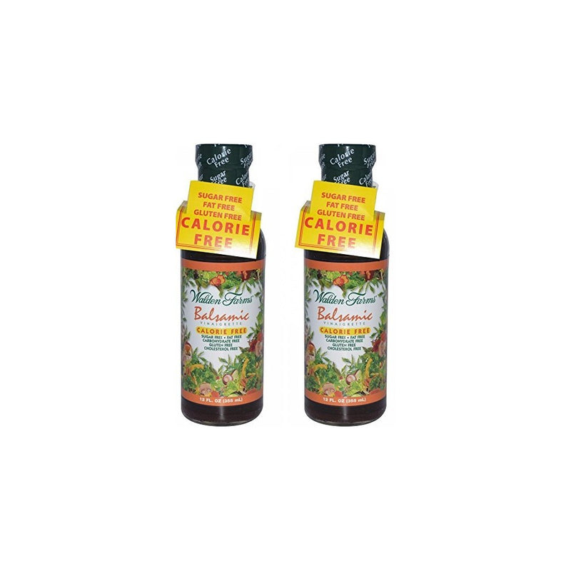 Walden Farms Balsamic Vinaigrette 12 Fl Oz Set of 2