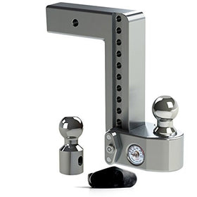 Weigh Safe WS10-2.5 Adjustable Ball Mount with 10" drop and 2.5" Shank