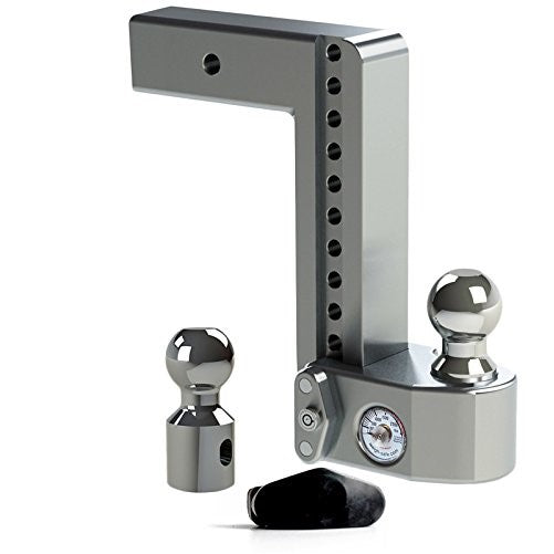 Weigh Safe WS10-2.5 Adjustable Ball Mount with 10" drop and 2.5" Shank