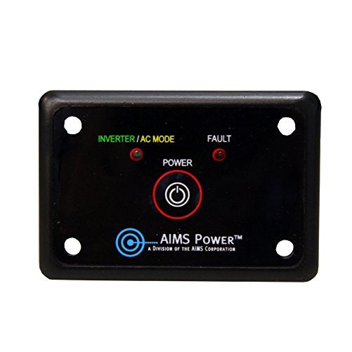 AIMS Power REMOTEHF Flush Mount Power Inverter Remote On/Off Switch