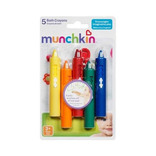 Munchkin 31286 Bath Crayon Set 5 Count