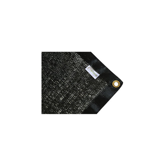 E.share Best Quality 40% UV Shade Cloth Black Premium Mesh Shadecloth Sunblock Shade Panel 12ft x 6ft